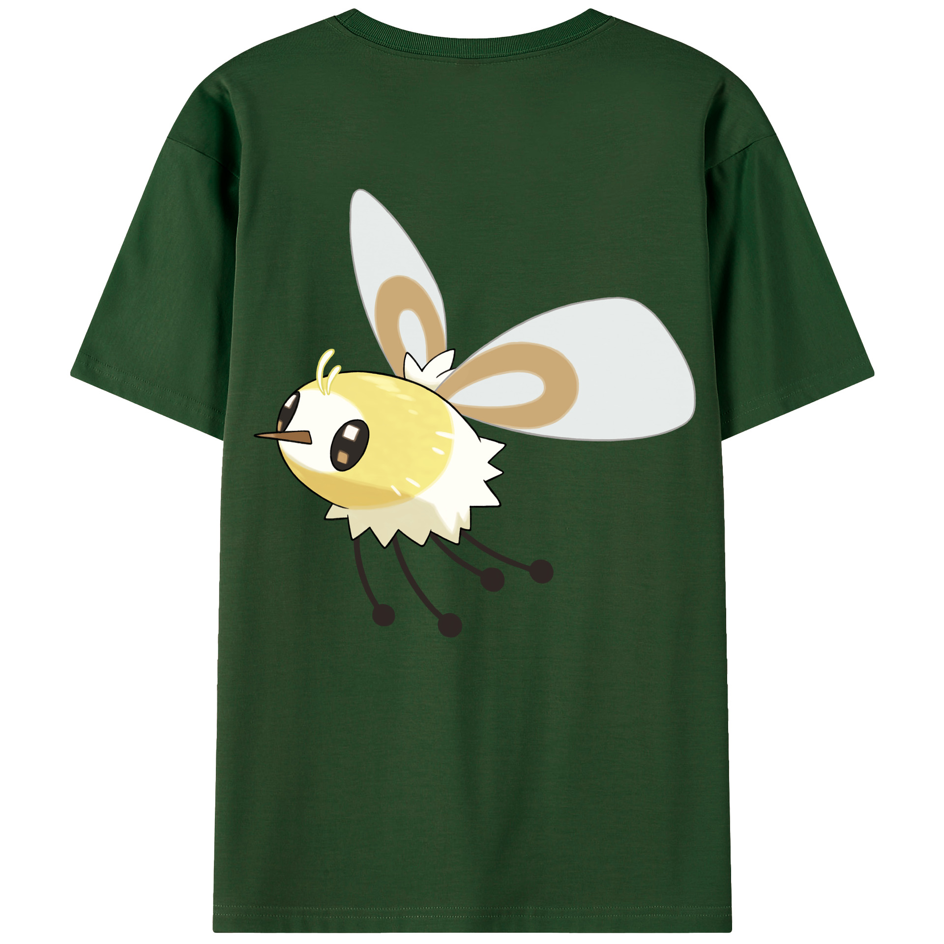 （画像用） ポケットモンスター Pokémon 綿100％半袖Tシャツ（背面プリント）